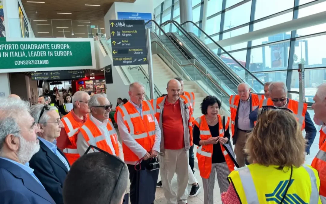 Il Club di Verona in visita all’Aeroporto Catullo: il piano di ammodernamento e la sfida della sostenibilità